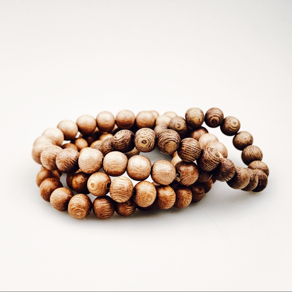 Olive wood bracelet